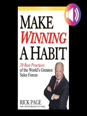 cover image of Make Winning a Habit